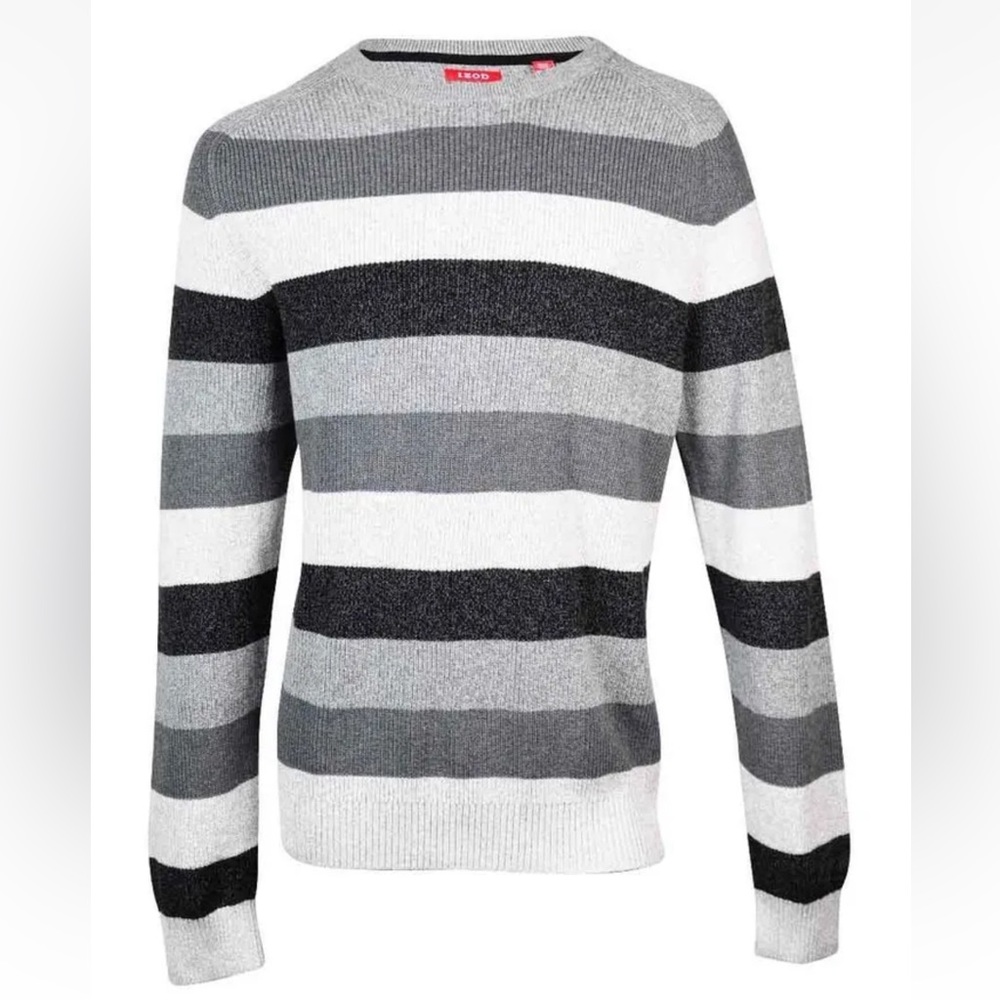 NEW IZOD CREW NECK STRATTON VANILLA ICE SWEATER M - Picture 2 of 10